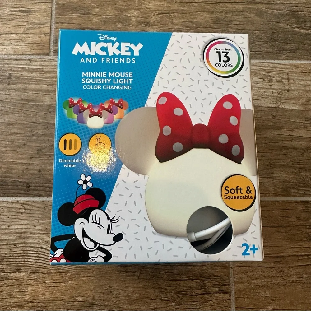 Disney Mickey and Friends Minnie Mouse Color-Changing Light
